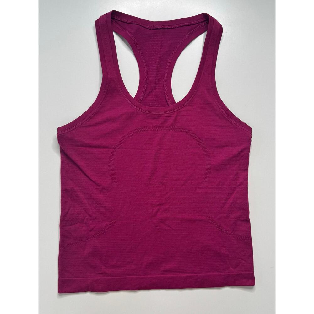 Lululemon Swiftly Tech Racerback Tank 2.0 Waist/Race Length - 4 Magenta Purple